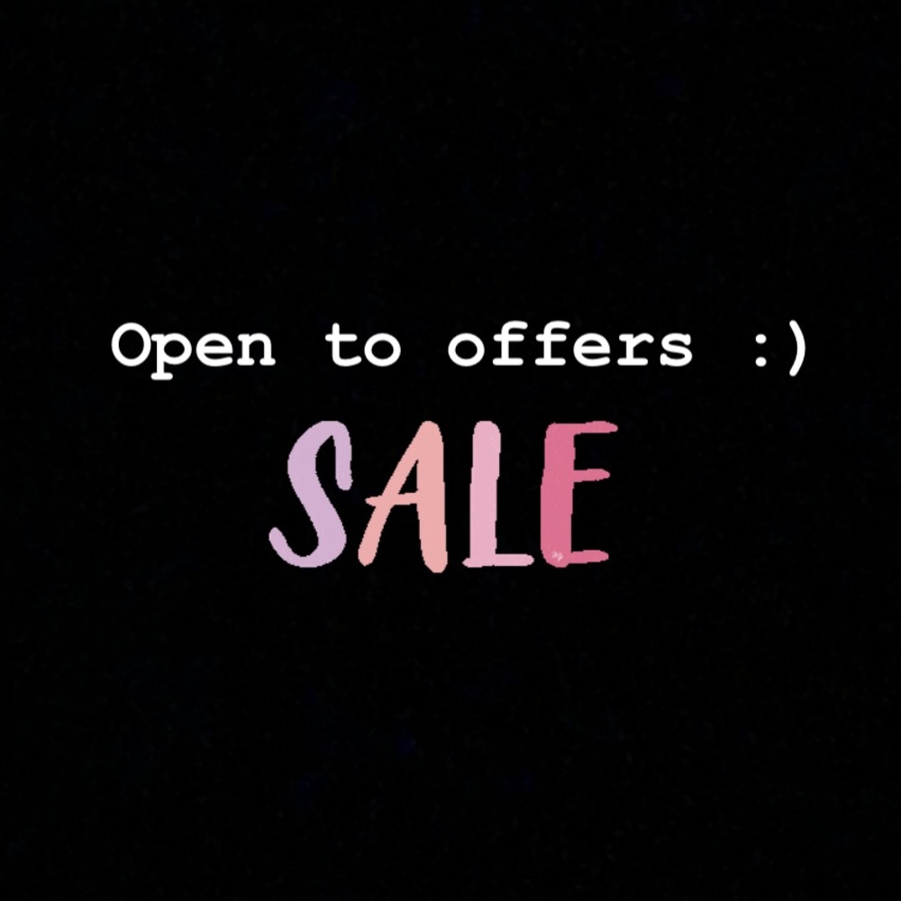 OPEN TO OFFERS ON ENTIRE CLOSET!